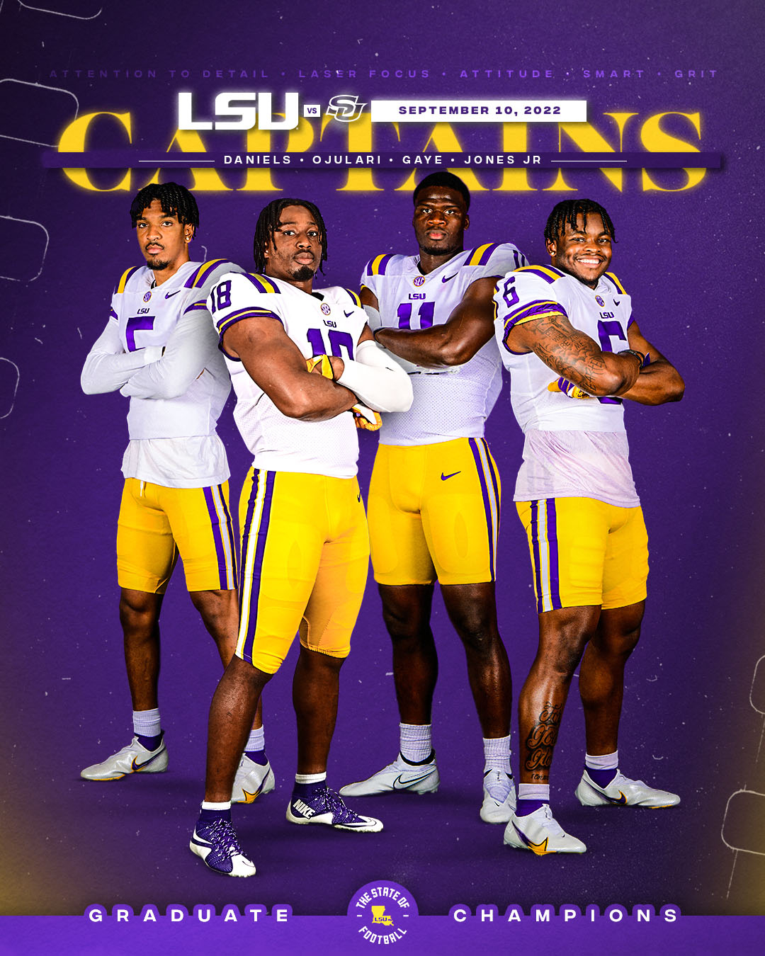 1080x1350 LSU Football Daniels will, Phone