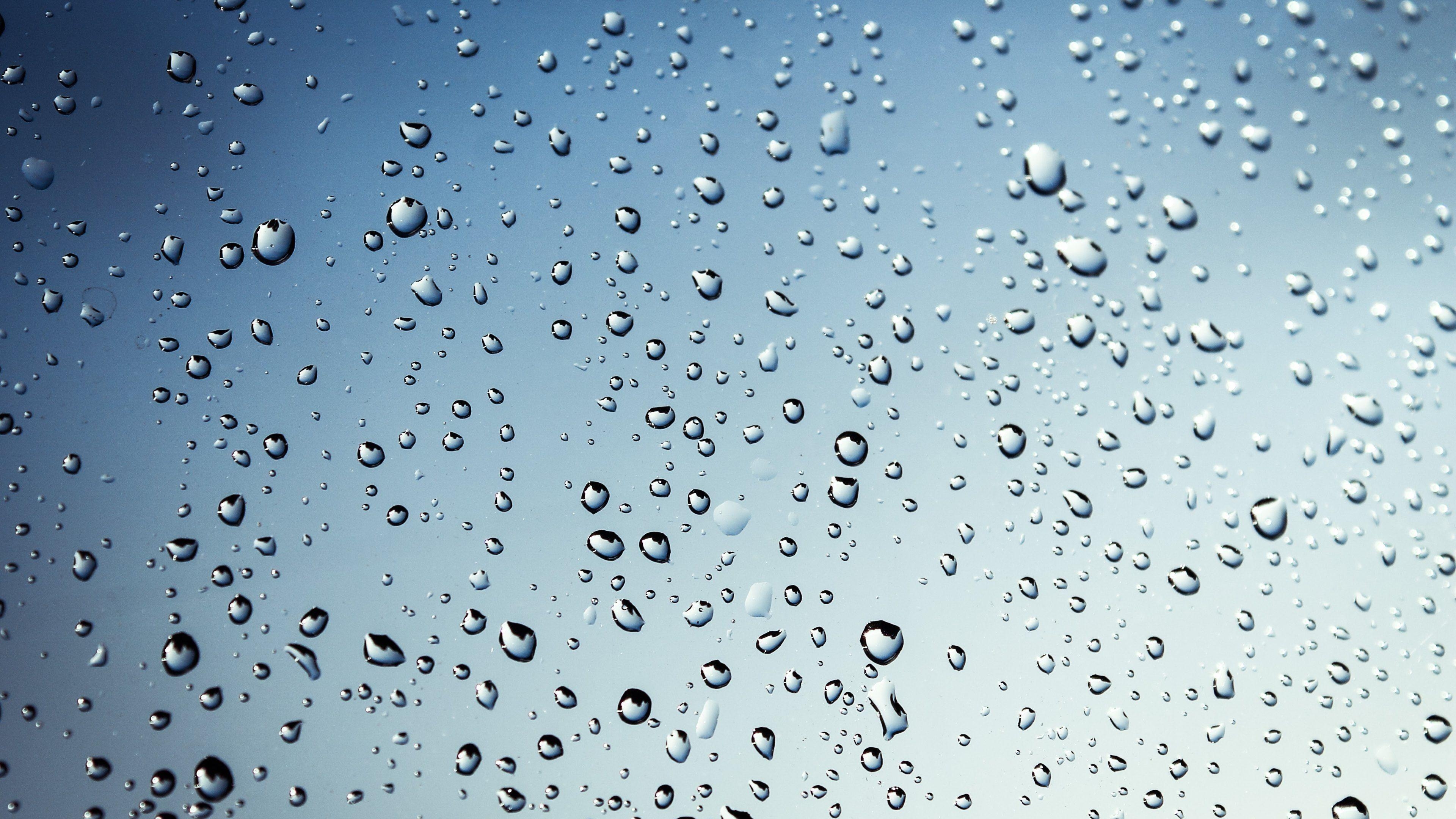 3840x2160 Rain Drops on Window. HD Wallpaper · 4K, Desktop