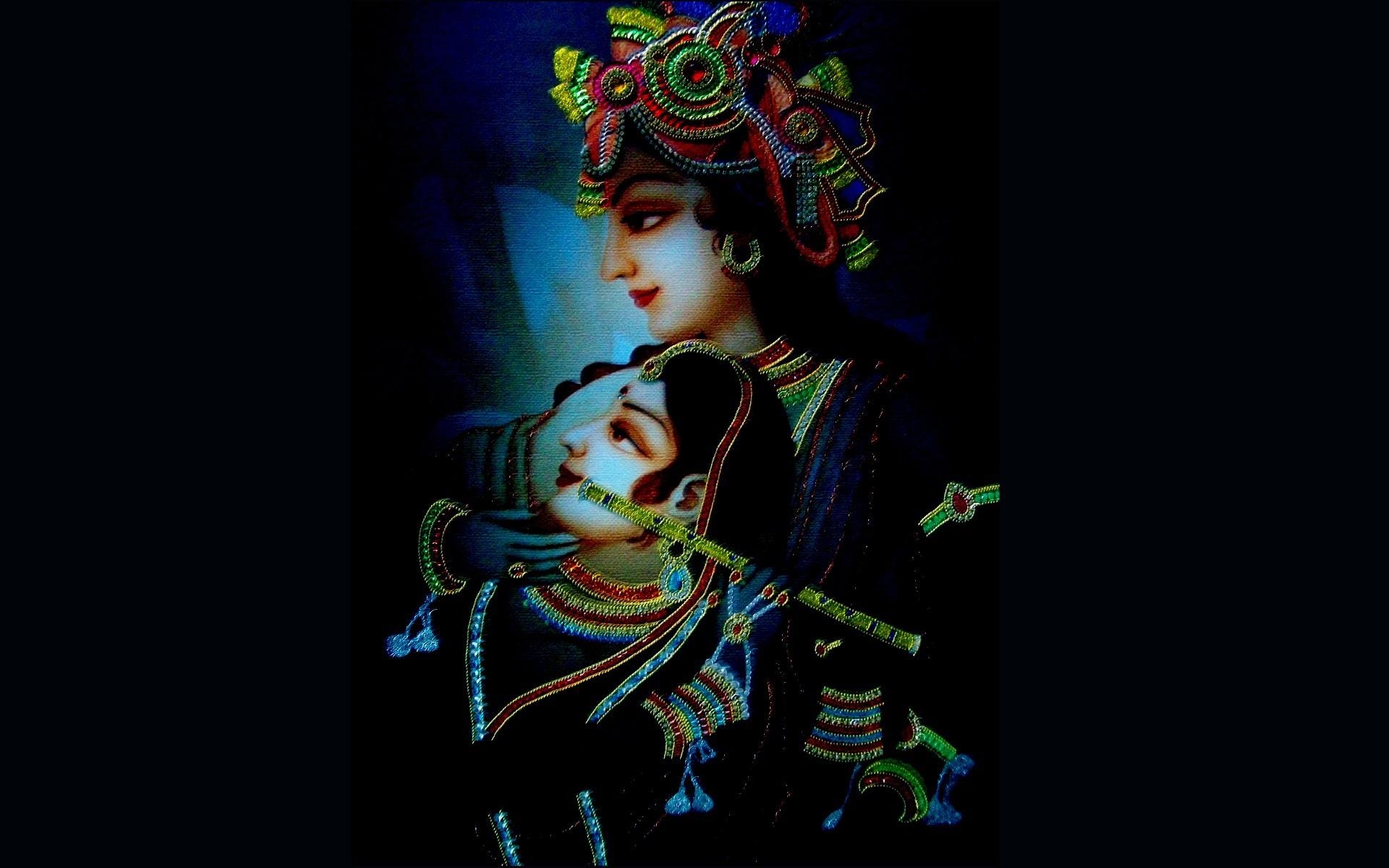 1920x1200 Black Ultra HD Krishna HD Wallpaper, Desktop