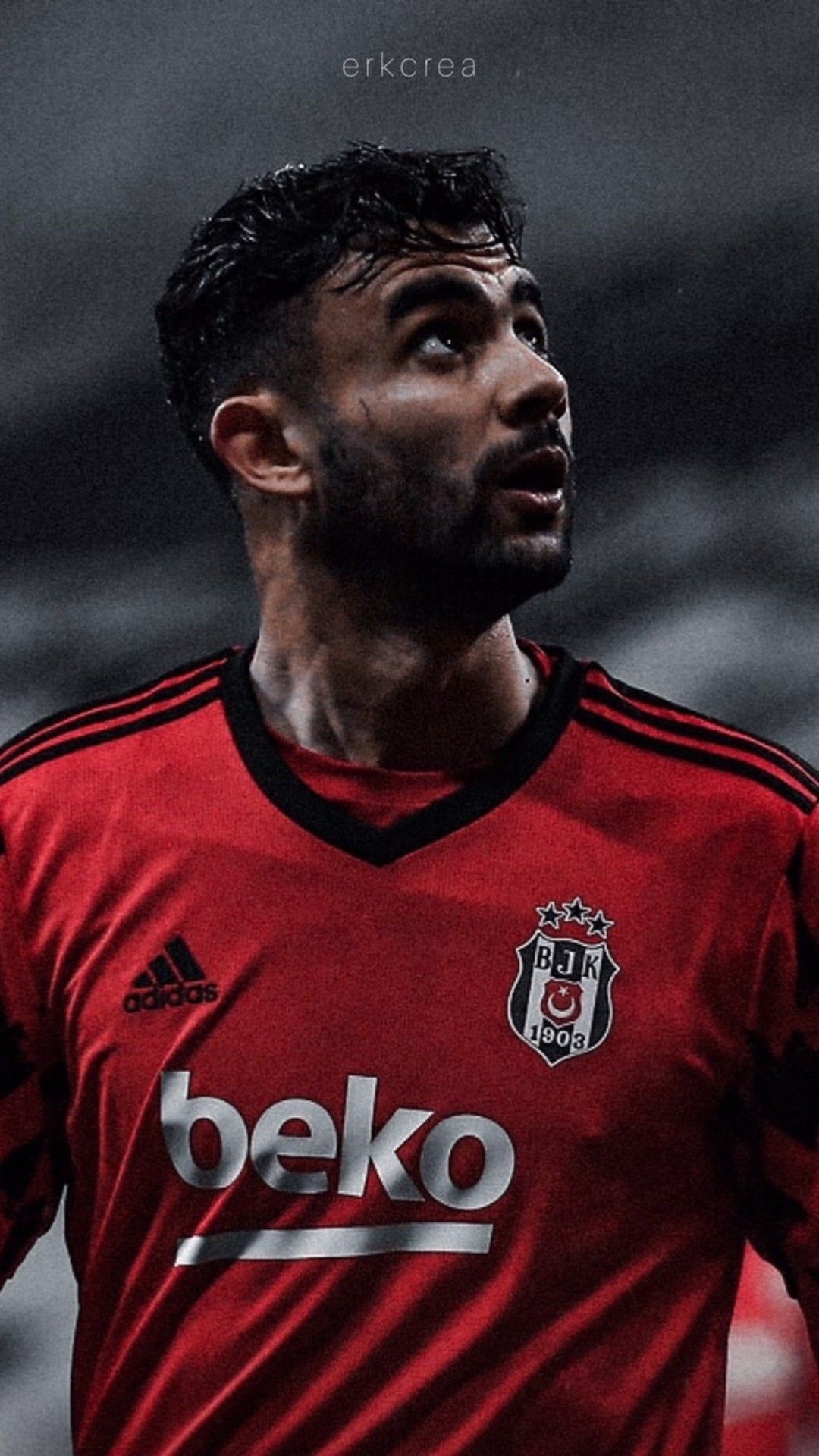 1080x1920 Rachid Ghezzal. Siyahın gücü, Futbolcular, Siyah ve beyaz, Phone