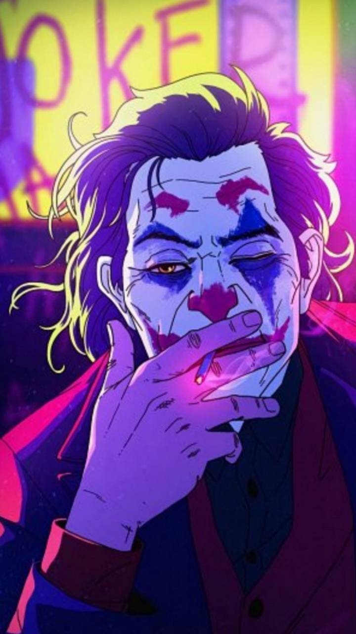 720x1280 Animated Joker wallpaper, Phone