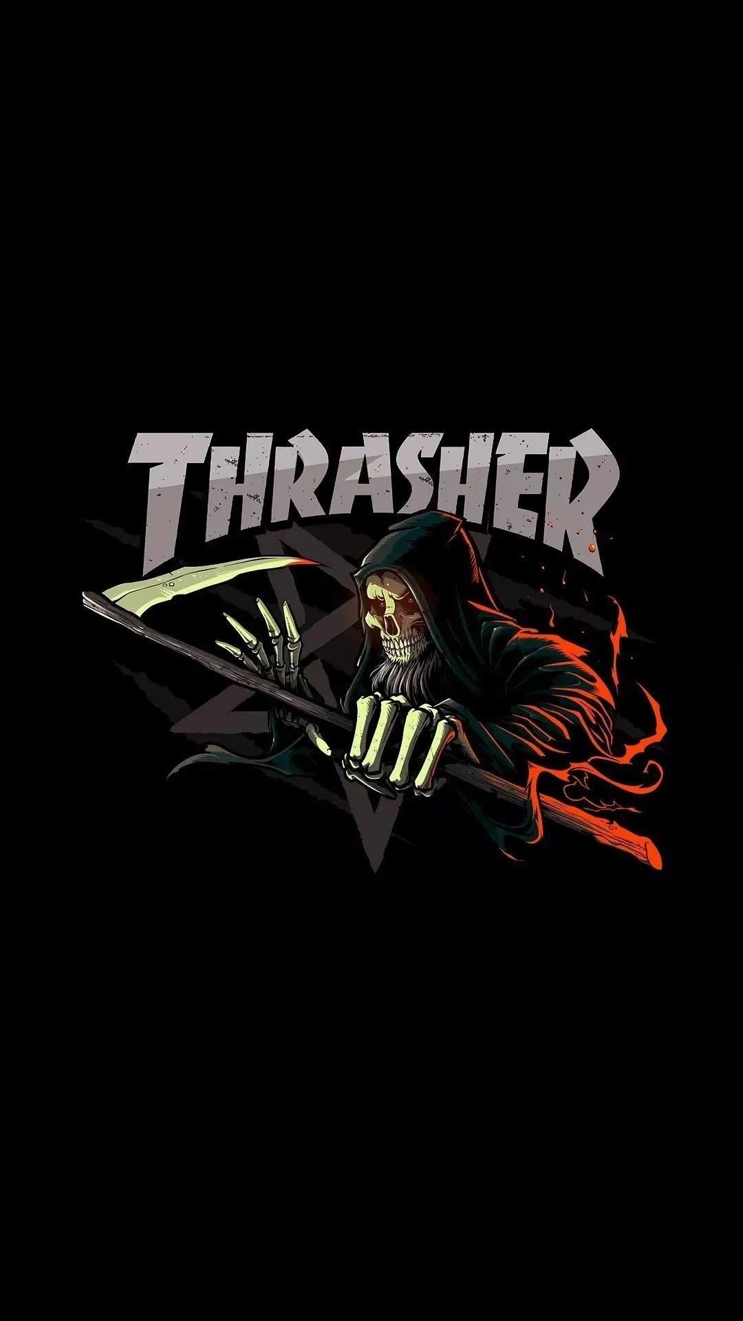 1080x1920 Thrasher iPhone Wallpaper Free Thrasher iPhone Background, Phone