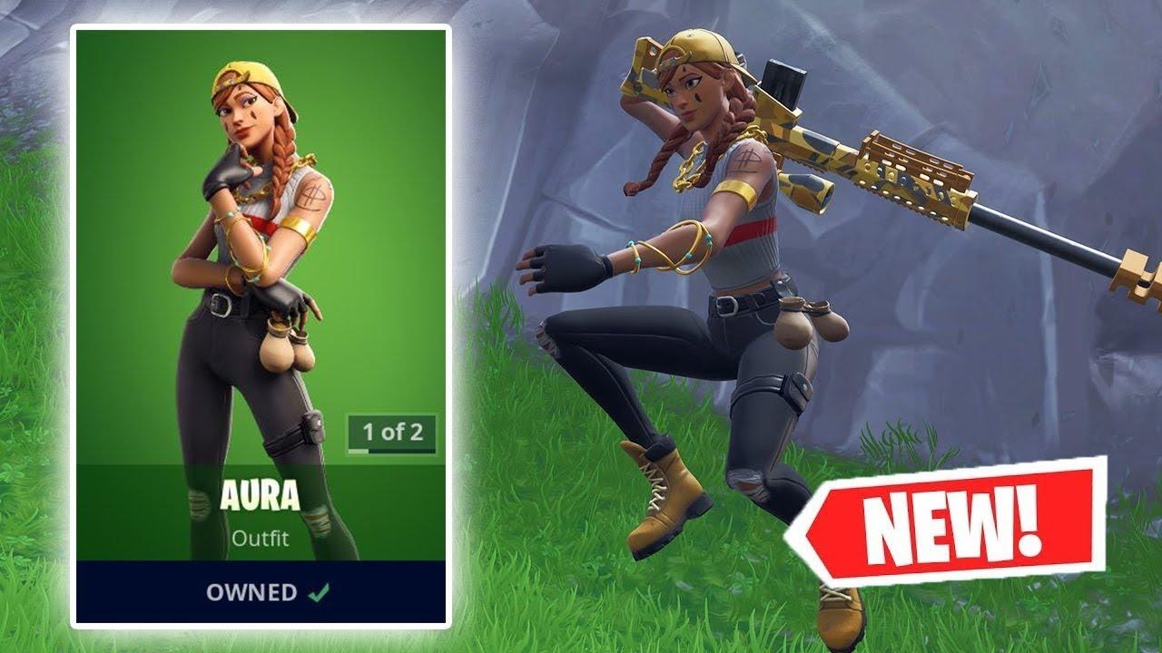 1280x720 Aura Fortnite Skin (Wallpaper, PNG & Shop), Desktop