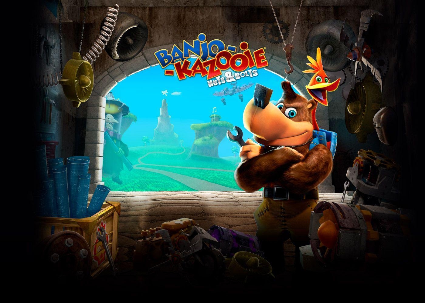 1400x1000 Banjo Kazooie: Nuts & Bolts, Desktop