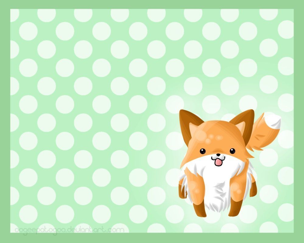 1000x800 Kawaii Fox Wallpaper Free Kawaii Fox Background, Desktop