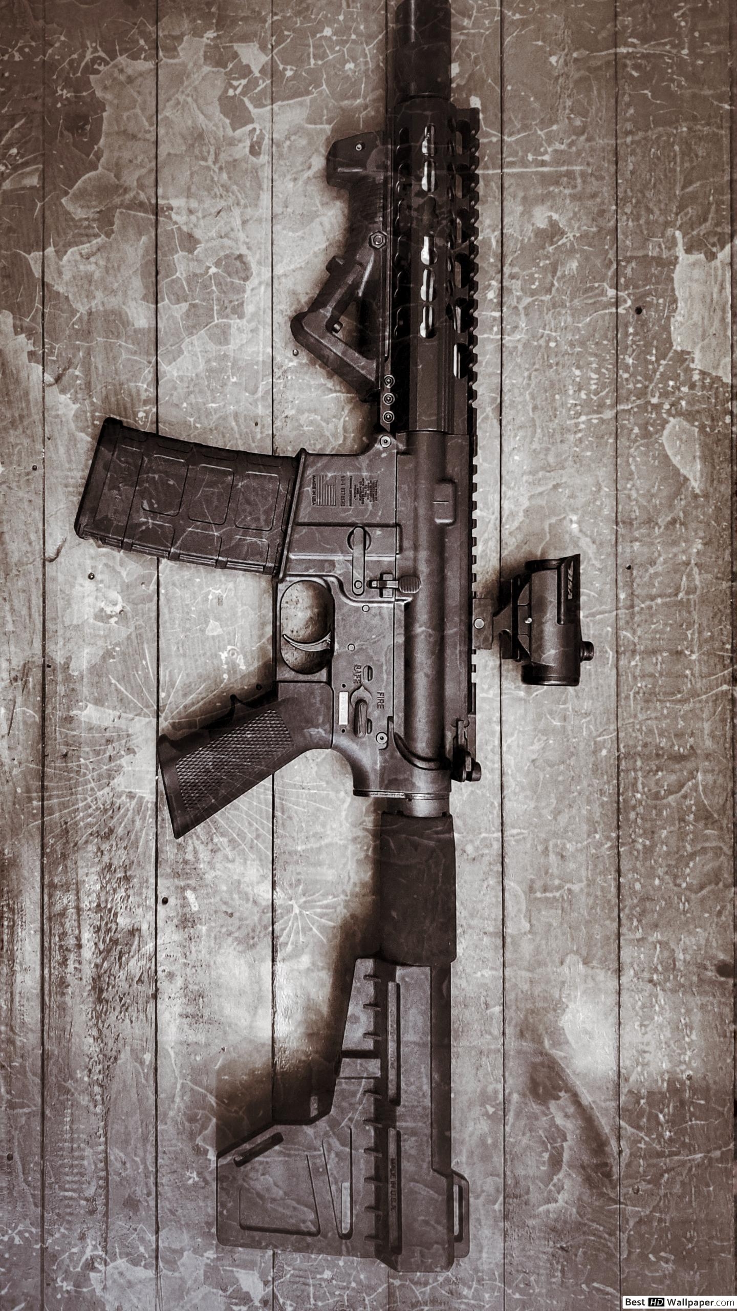 1440x2560 AR 15 HD wallpaper download, Phone