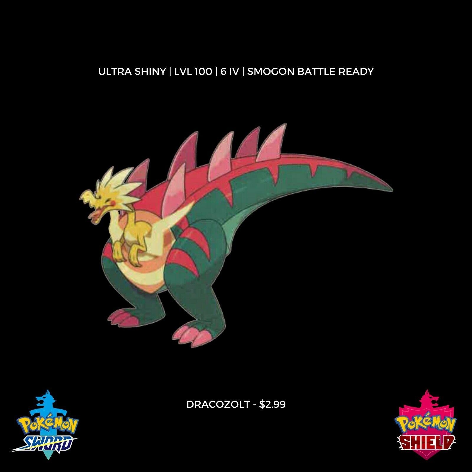 1600x1600 Dracozolt. Ultra Shiny. LVL100IV. Pokemon Sword & Shield, Phone