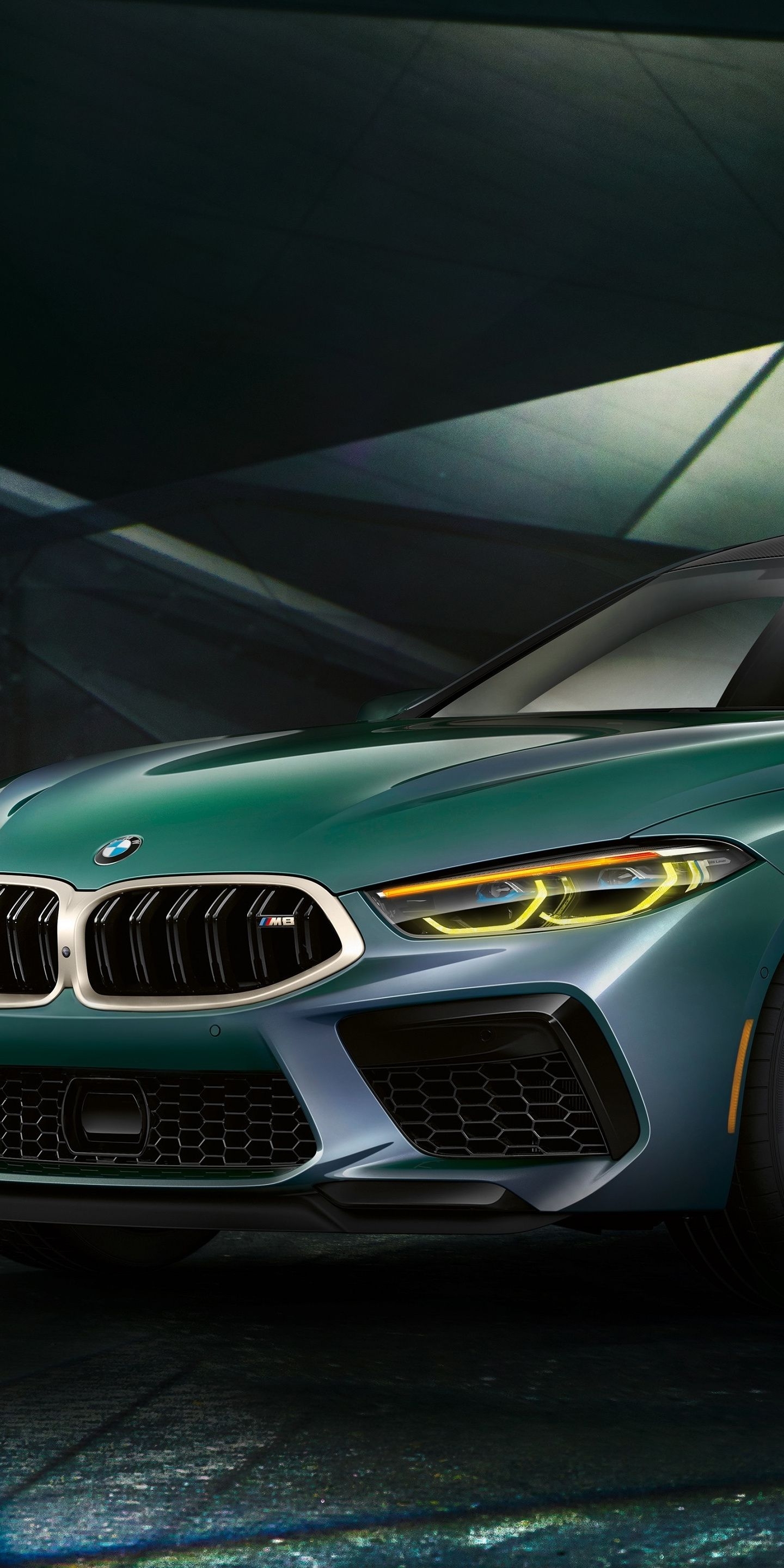 1440x2880 car, BMW M8 Gran Coupe.com, Phone