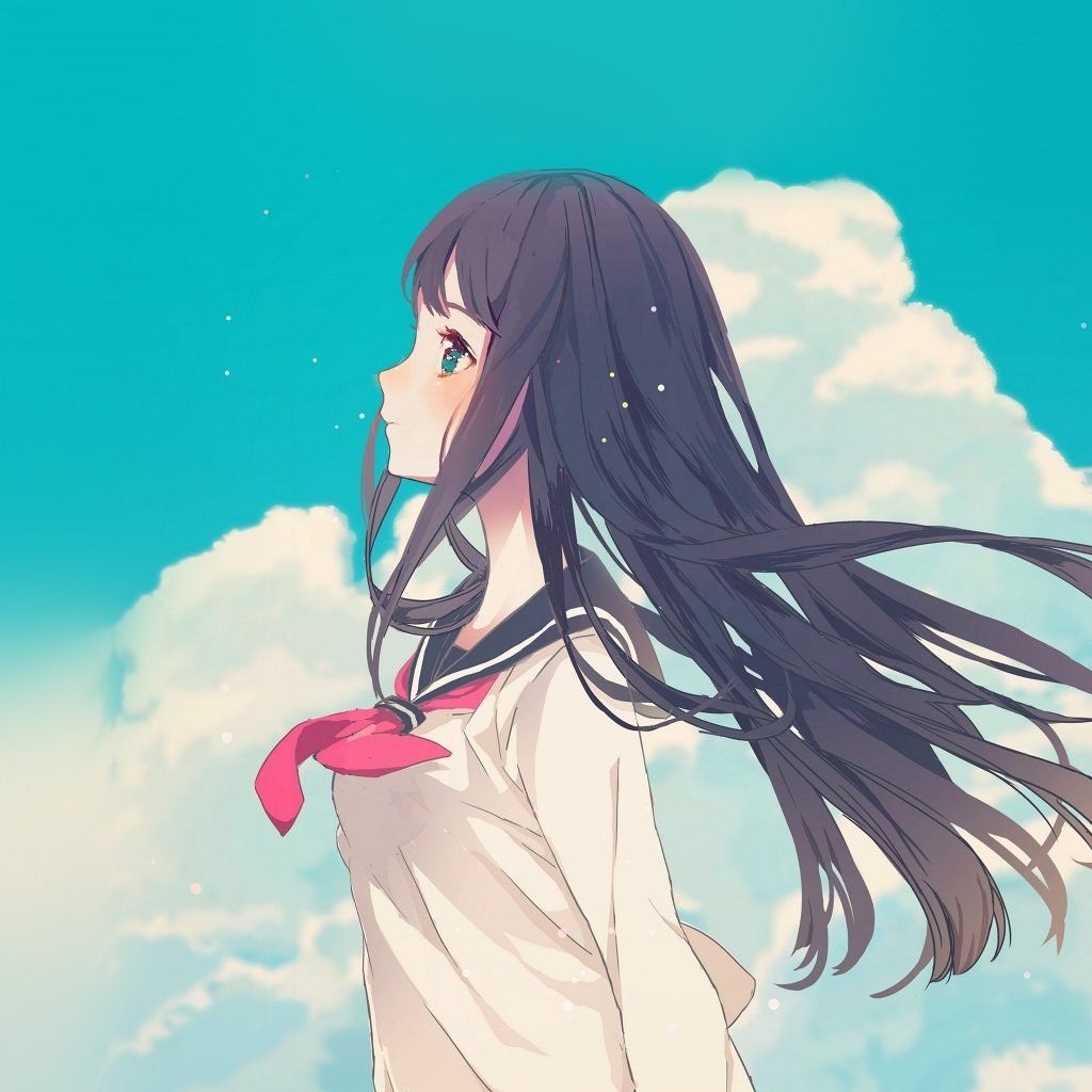 1030x1030 Aesthetic Anime Wallpaper For iPad, Phone