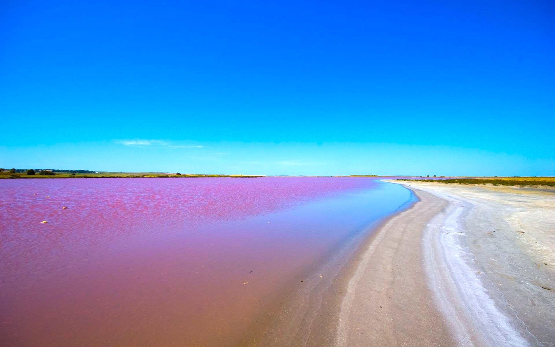 1920x1200 Lake Retba HD Wallpaper, Desktop