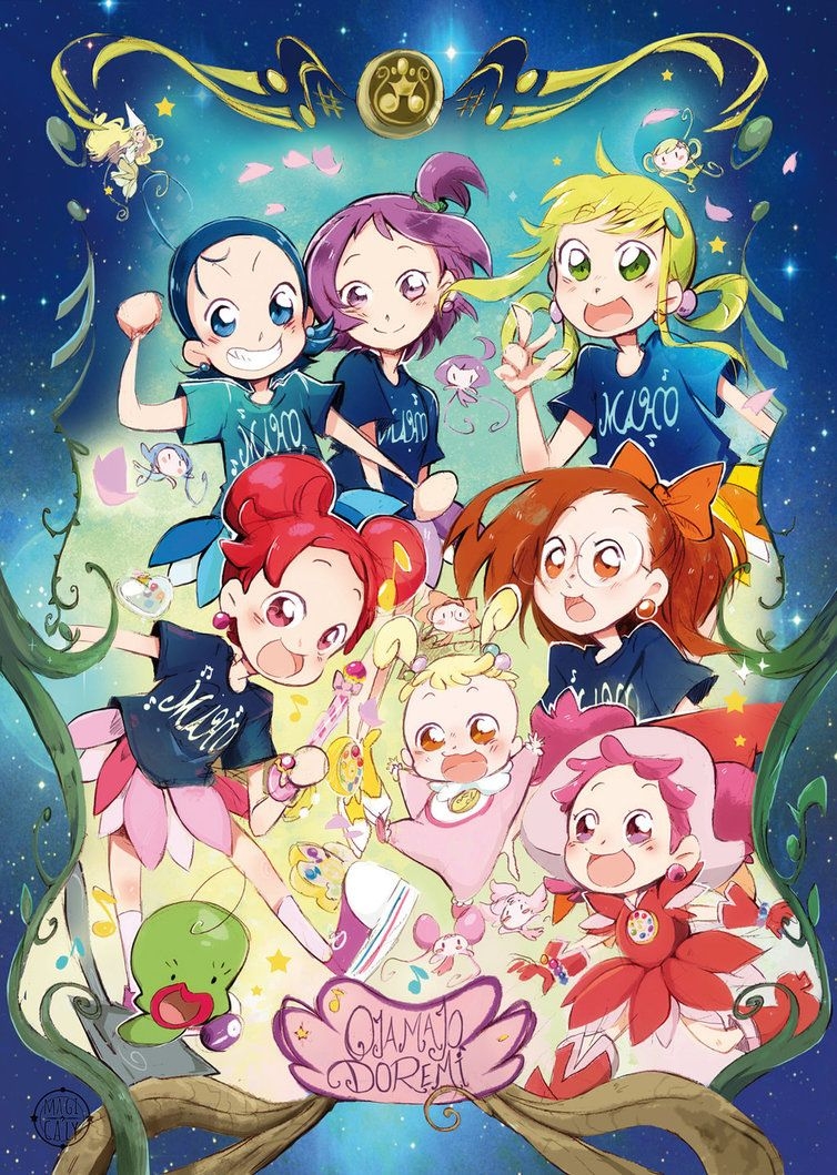 760x1060 Ojamajo Doremi By Caly Graphie. Ojamajo Doremi, Magical Girl Anime, Anime Baby, Phone