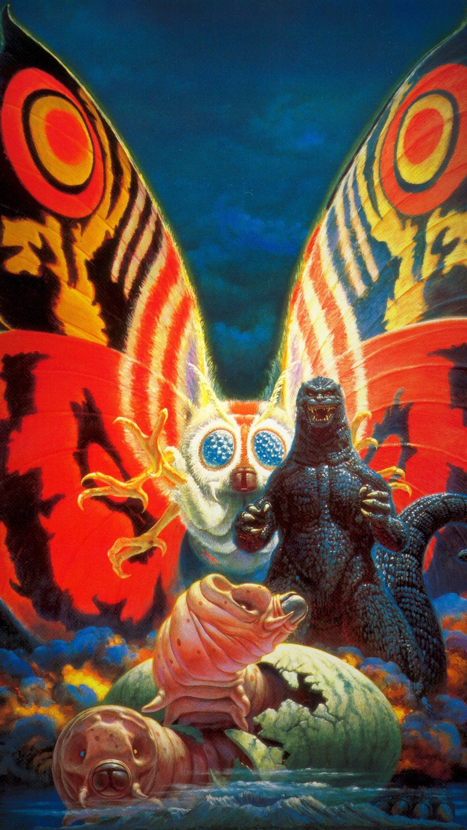 1540x2740 Mothra Wallpaper, Phone