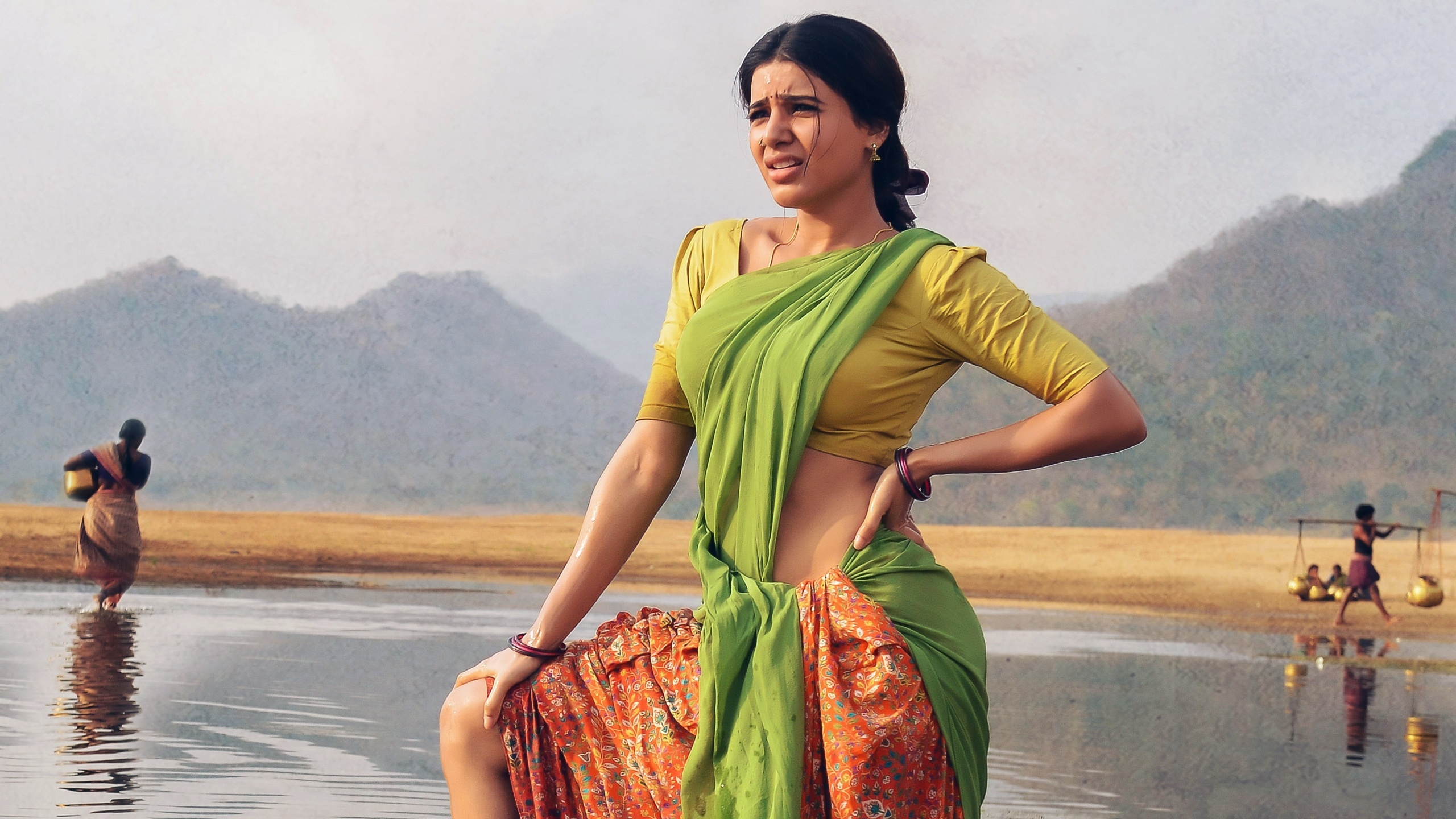 2560x1440 Wallpaper 4k Samantha in Rangasthalam HD 4K Wallpaper, Desktop