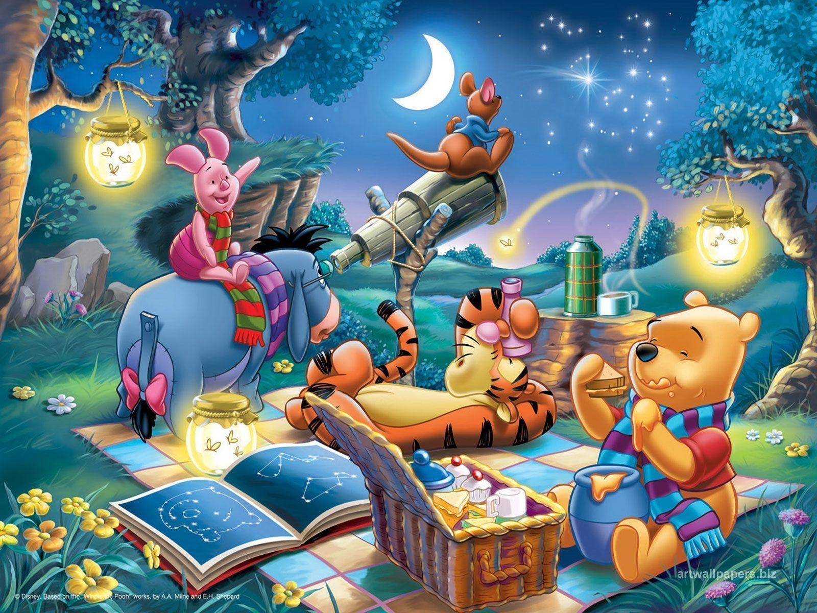 1600x1200 Winnie The Pooh With Friends Wallpaper Wallpaper. WaLLShoot, Desktop