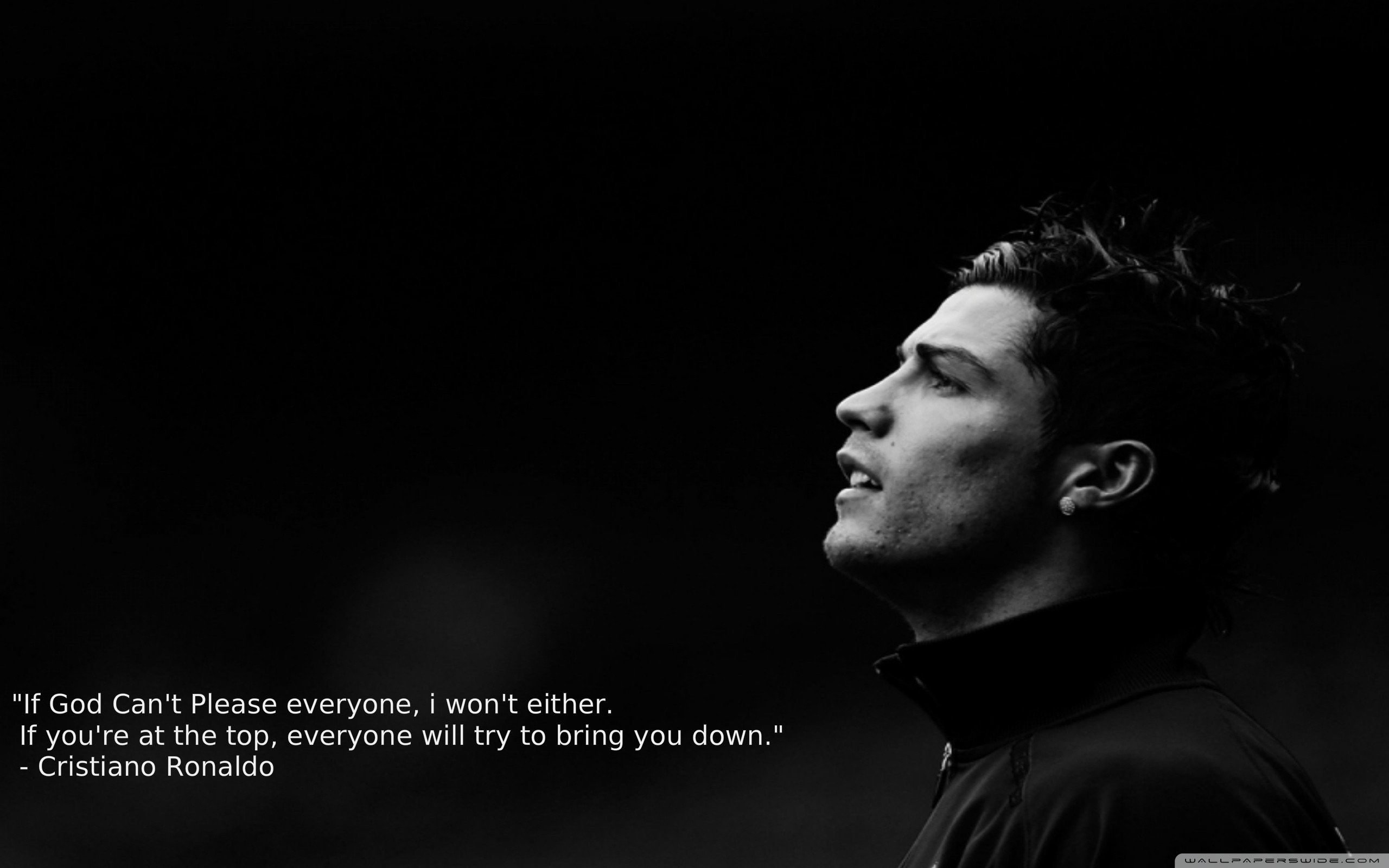 2560x1600 Cristiano Ronaldo Quote Ultra HD Desktop Background Wallpaper, Desktop