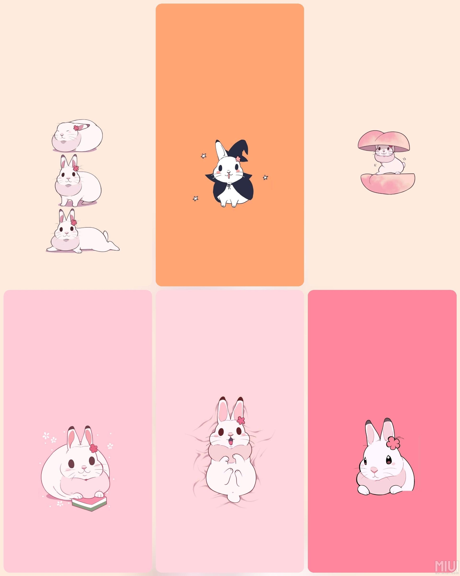 1920x2400 Minimalist Rabbit Cartoons Wallpaper Download Them Now, Phone