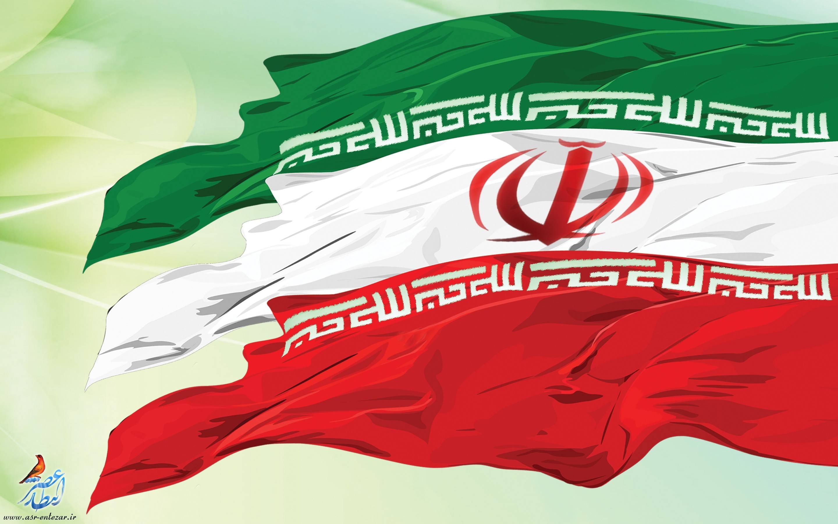 2880x1800 Iran Flag Wallpaper, Desktop