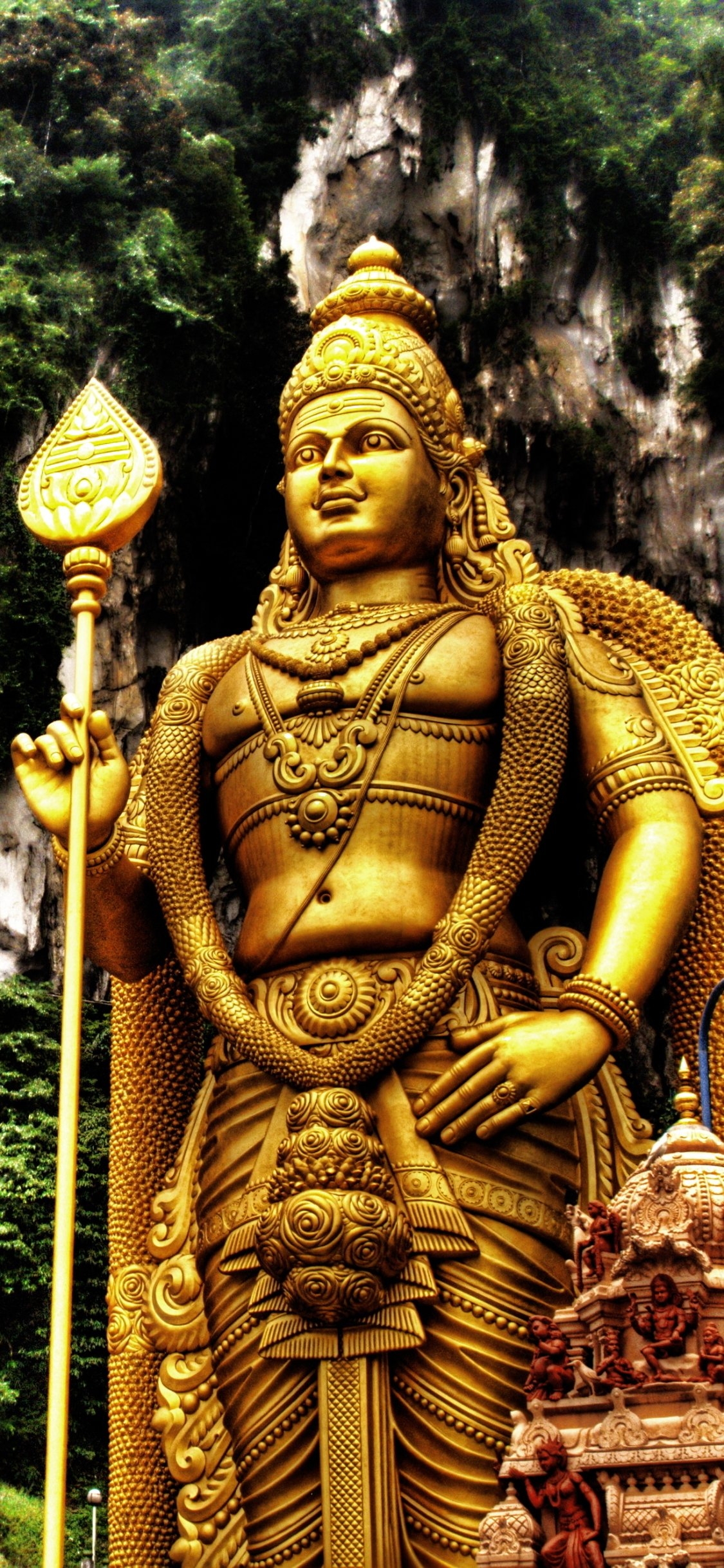 1130x2440 Religious Lord Muruga, Phone