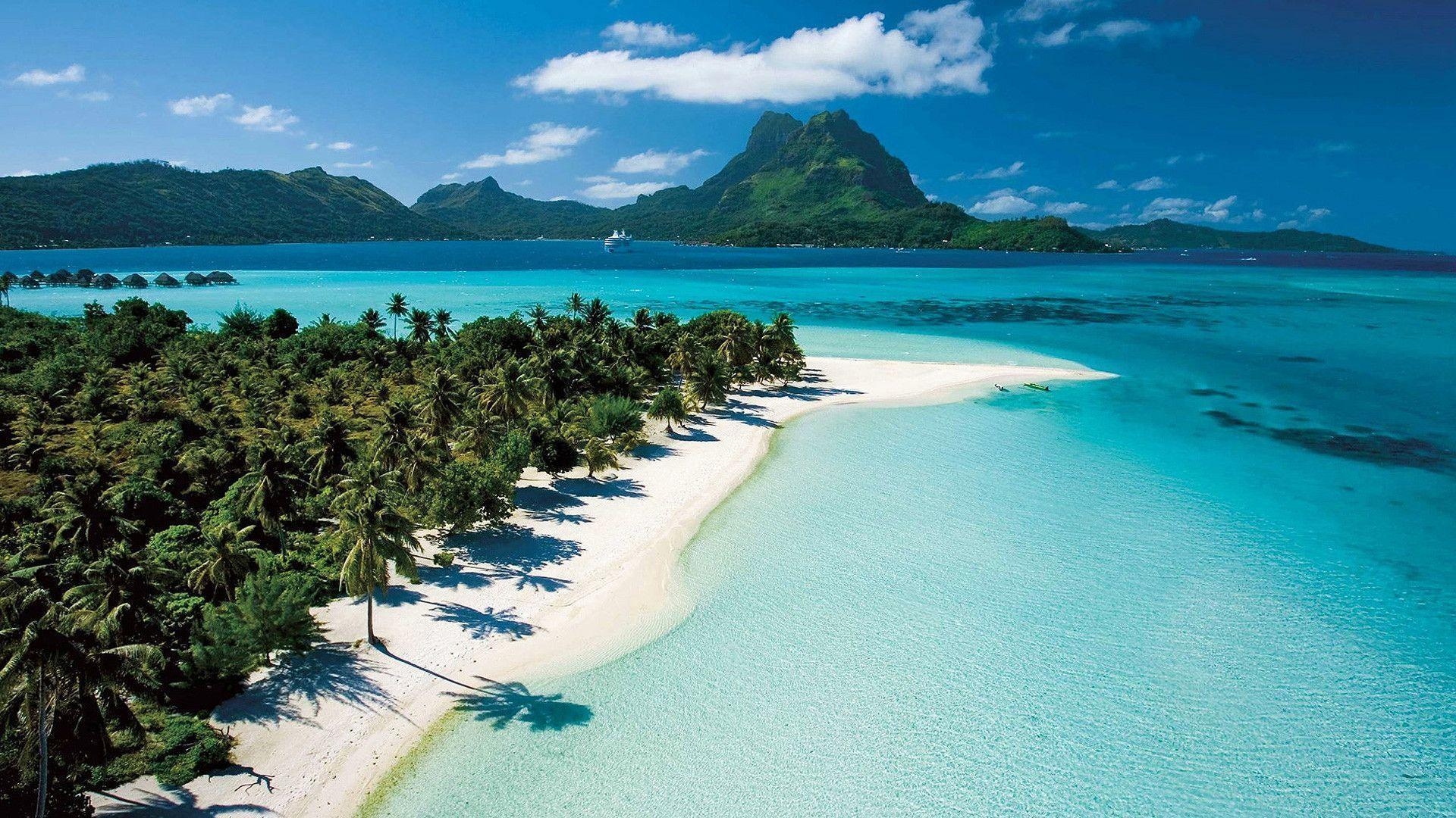 1920x1080 beautiful tahiti beach HD wallpaper, Desktop