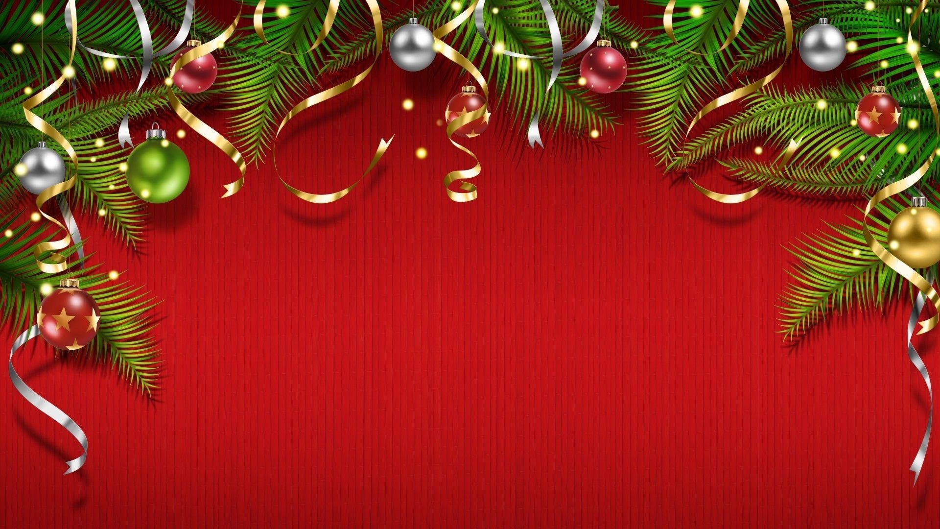 1920x1080 Red Christmas Wallpaper Free Red Christmas Background, Desktop