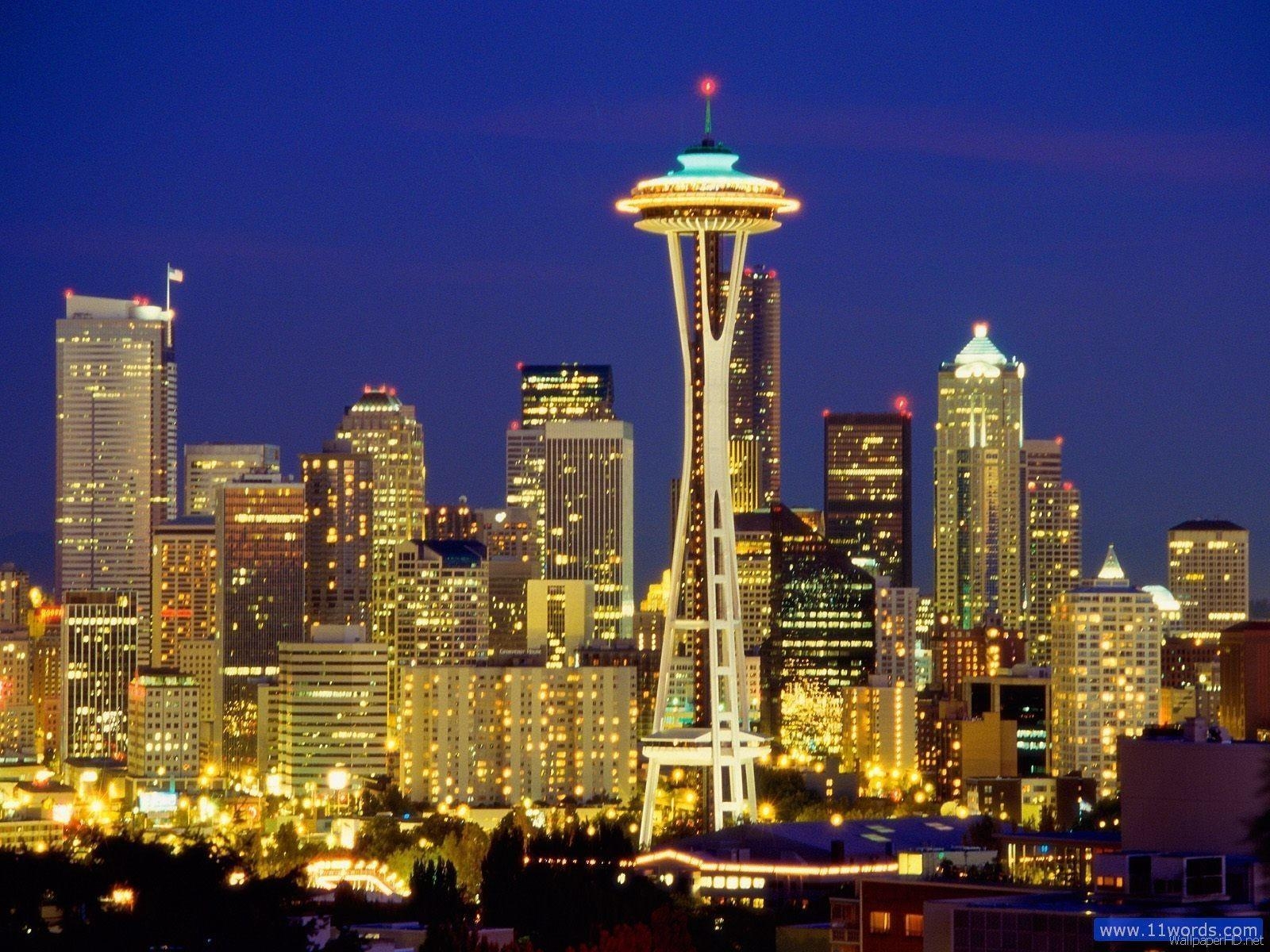 1600x1200 Download Seattle Skyline Wallpaper 1600×1200 HD Wallpaper, HD Pro, Desktop