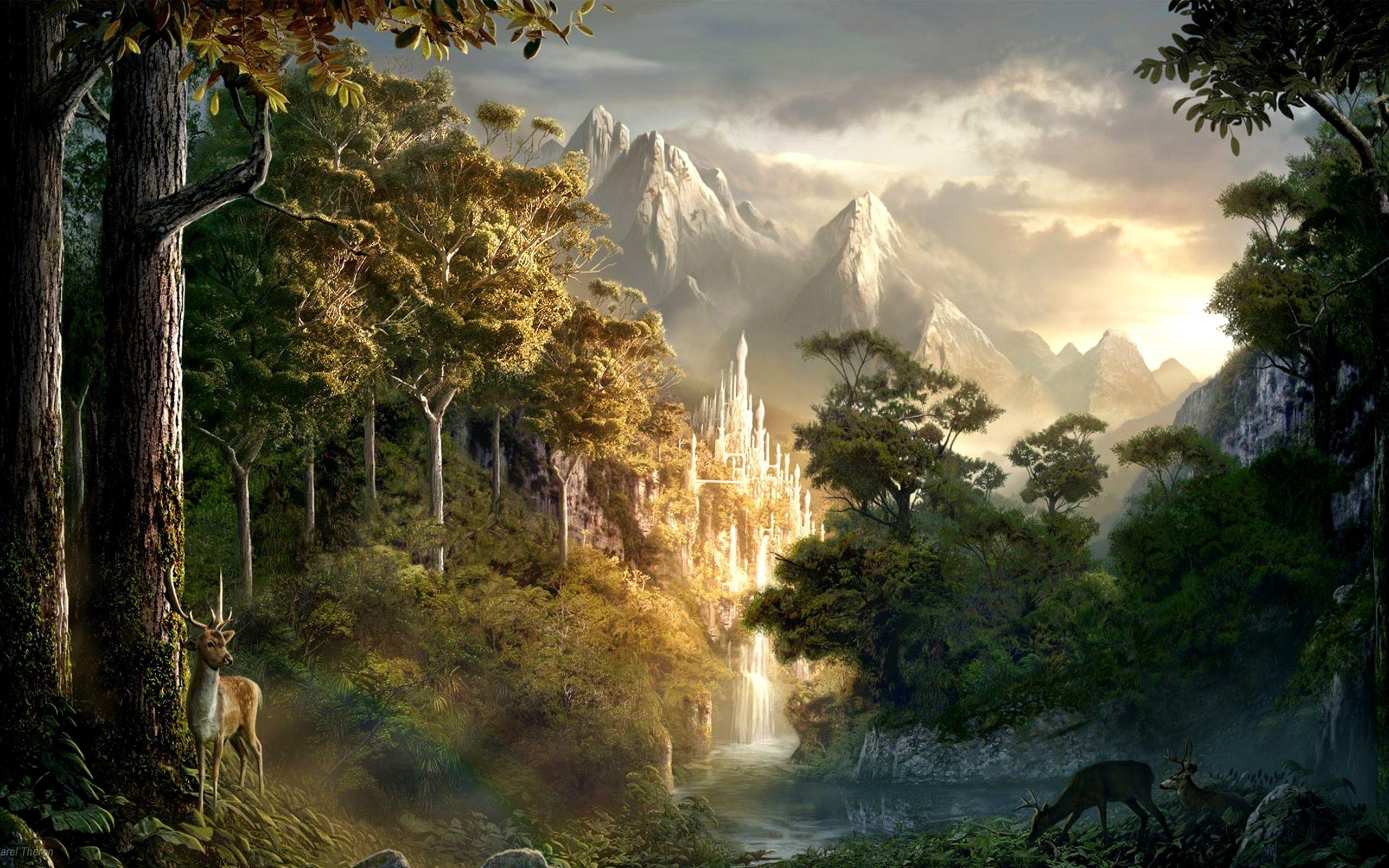 2560x1600 Lord Of The Rings Rivendell Wallpaper Photo, Desktop