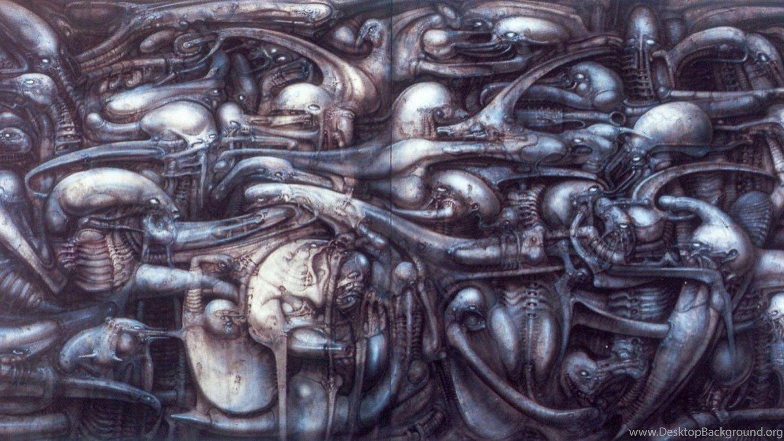 1600x900 Landscape Xxvii Science Fiction H R Giger Wallpaper Image Desktop, Desktop