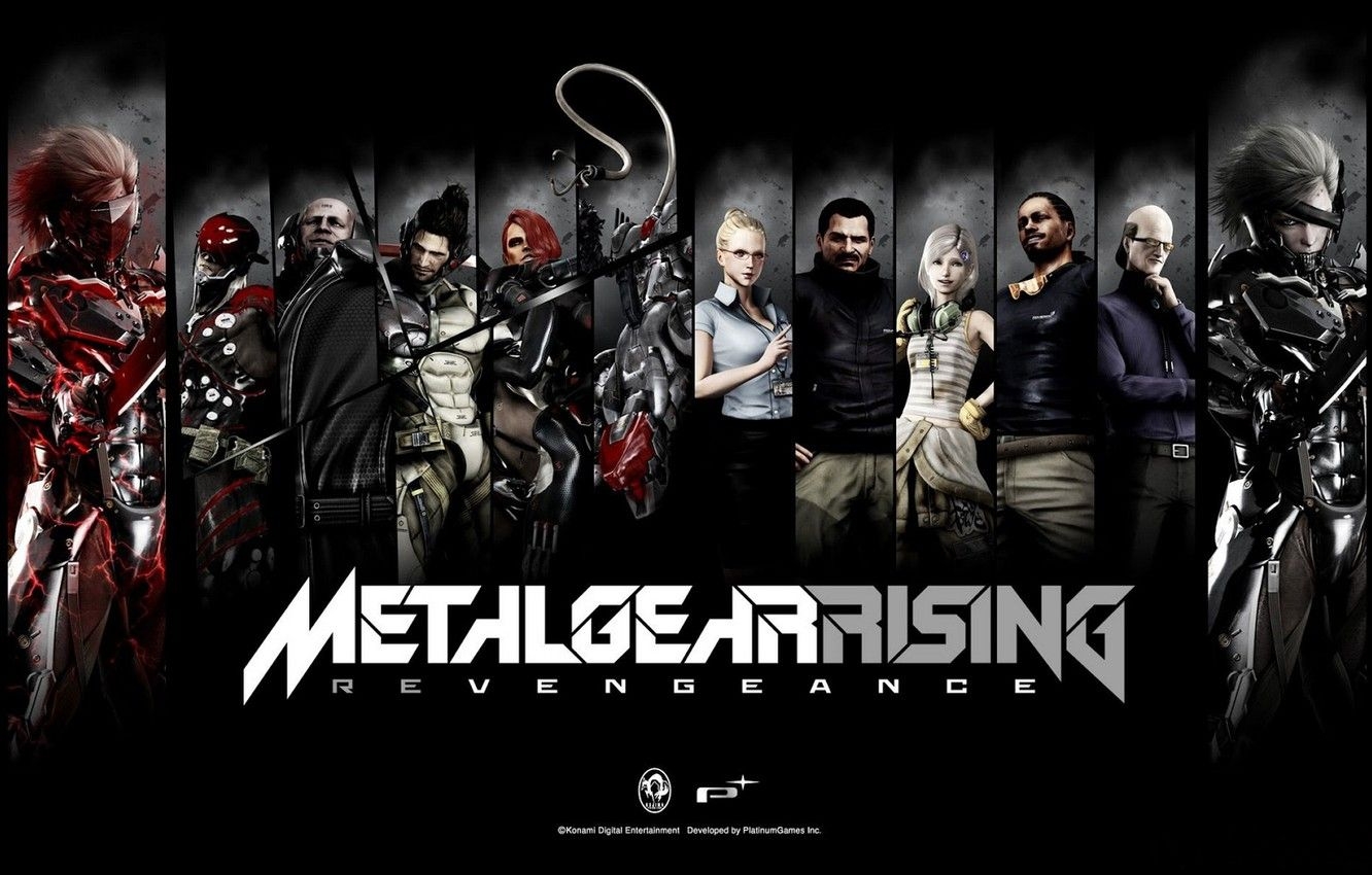 1340x850 Wallpaper fan art, Raiden, Sundowner, Monsoon, Samuel Rodrigues, metal gear rising revengeance, jack the ripper, Blade wolf, Doctor, Courtney Collins, Mistral, Kevin Washington, Boris Vyacheslavovich Popov image for desktop, section игры, Desktop