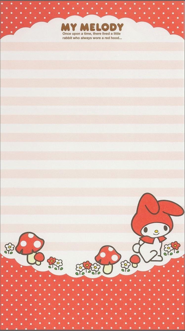 750x1340 Edited My Melody Phone Wallpaper, Phone