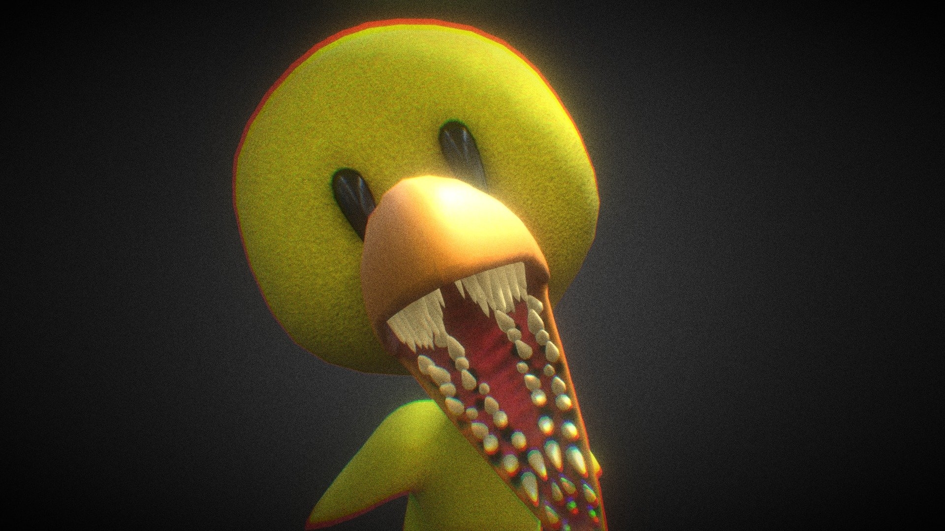 1920x1080 Yellow [RainbowFriends] Free 3D model by, Desktop