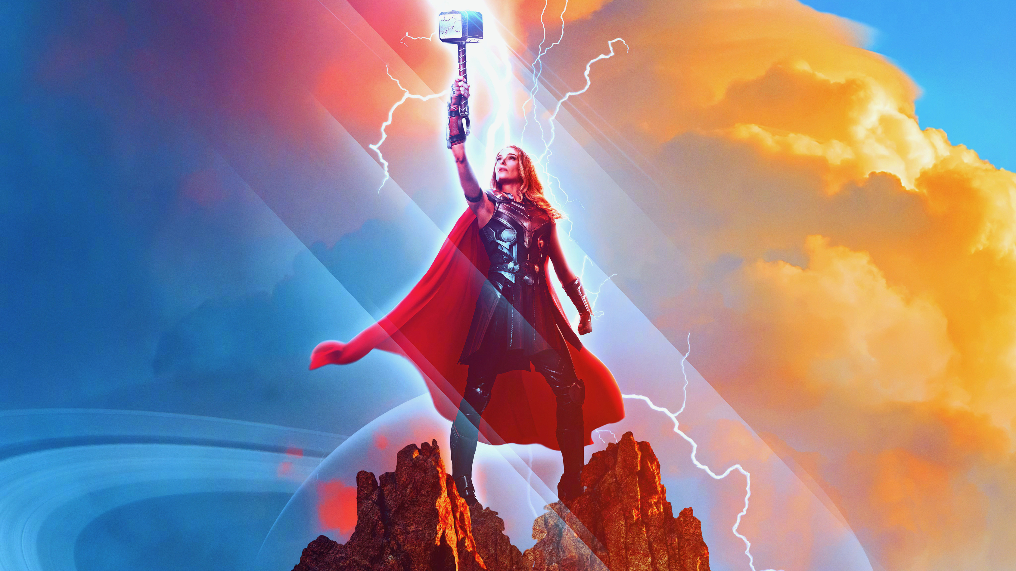 3380x1900 Thor: Love And Thunder HD Wallpaper, Desktop