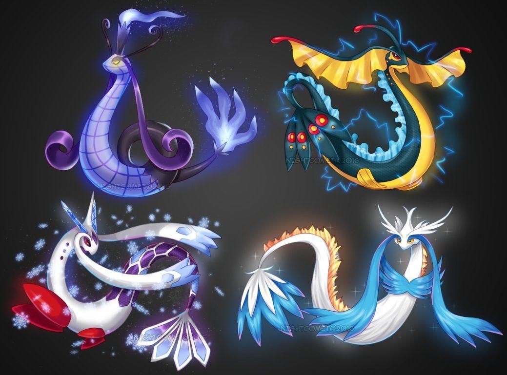 1040x770 Milotic Fusions, Desktop