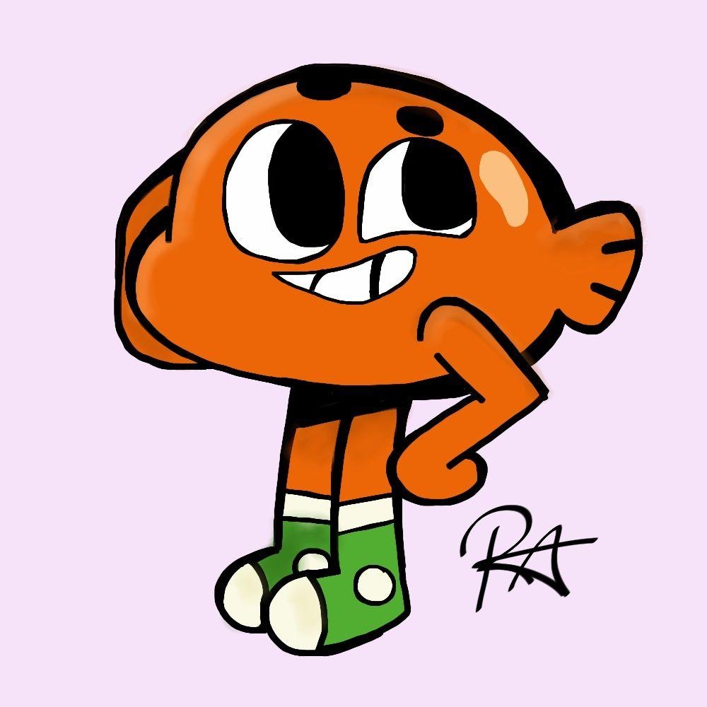 1000x1000 The Amazing World of Gumball image tawog darwin fanart HD wallpaper, Phone