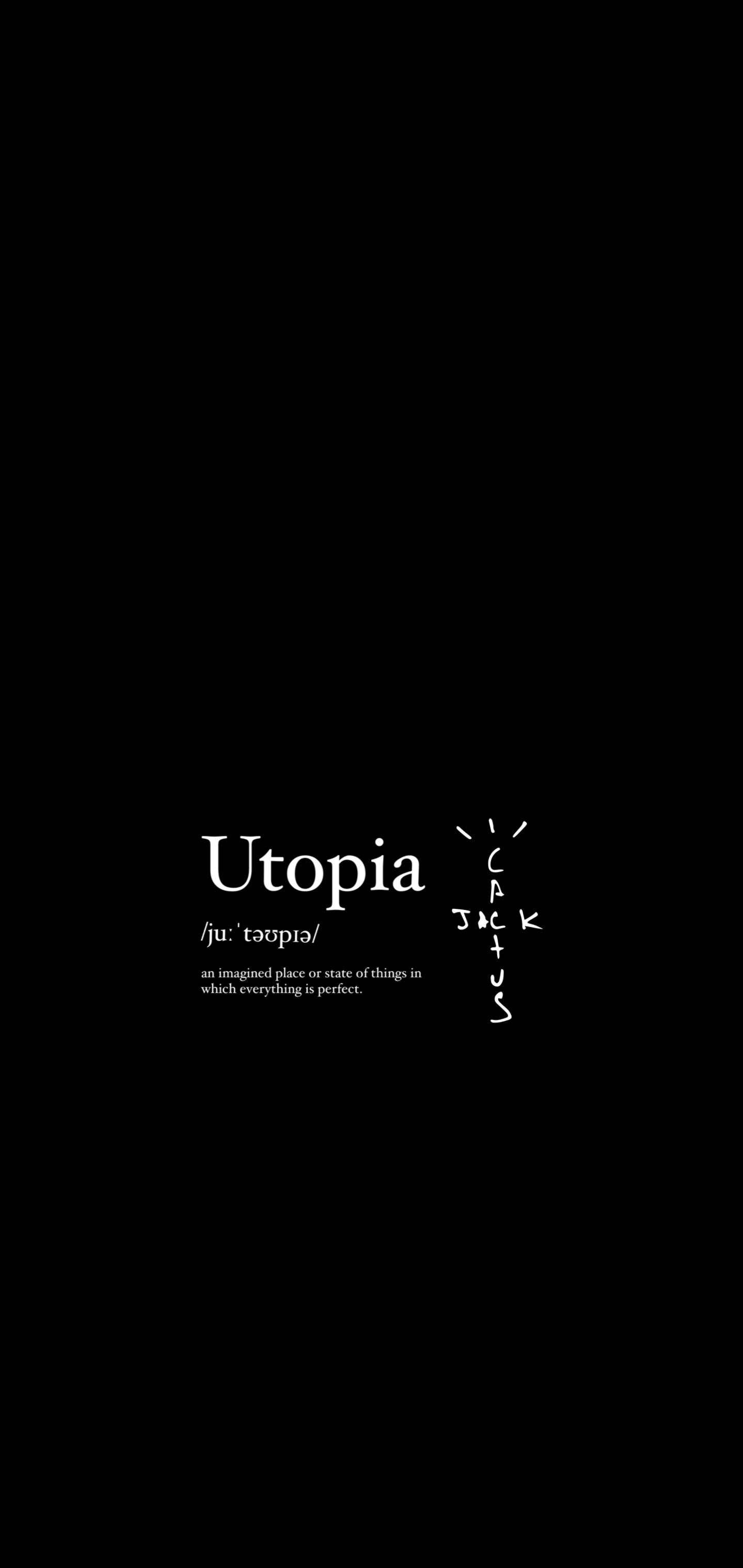 1440x3040 Simple utopia wallpaper. Idk, r, Phone