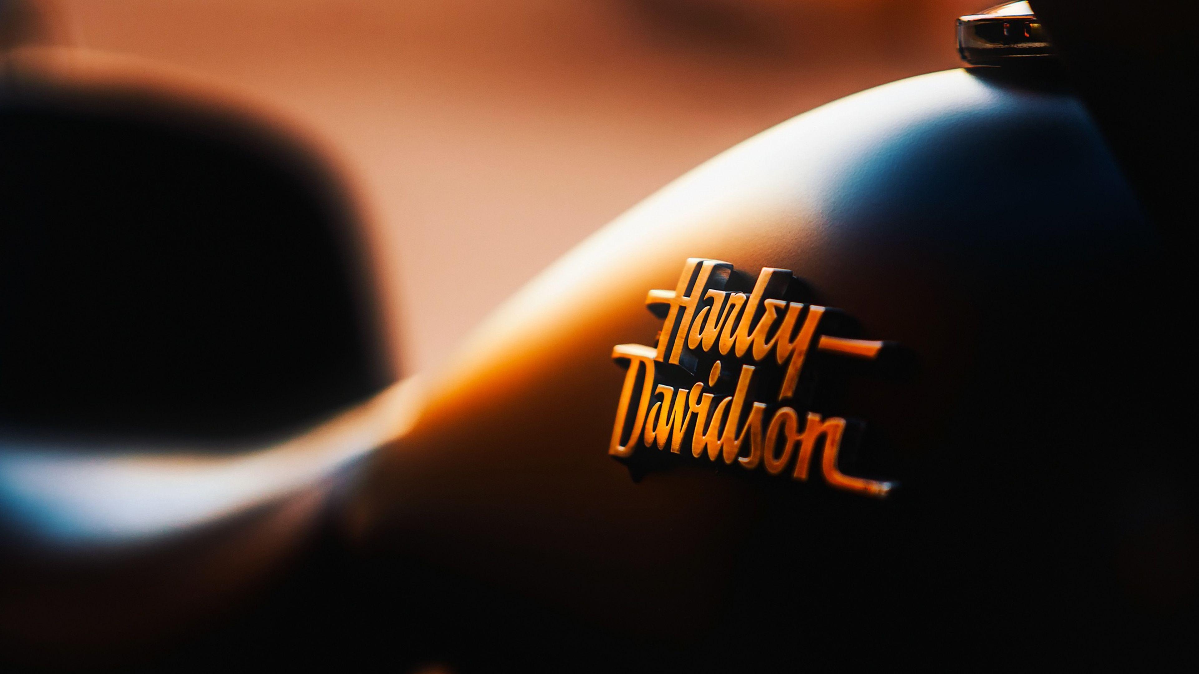 3840x2160 Harley Davidson Bike Logo Wallpaper Background HD 62960  px, Desktop