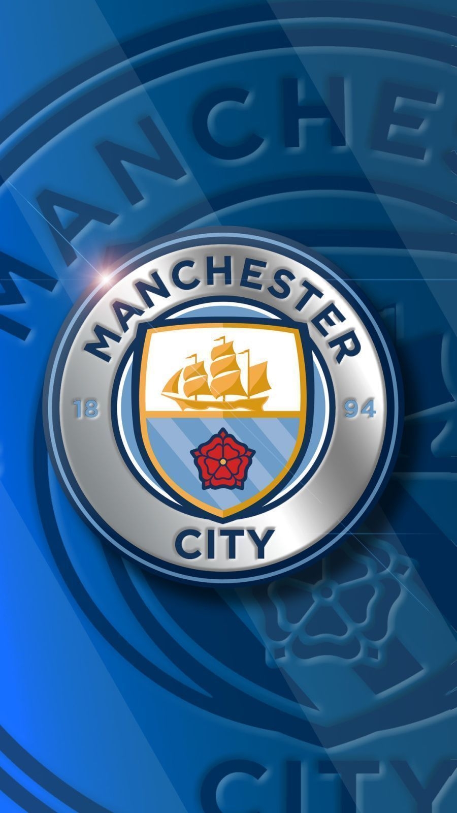 900x1600 Man City Logo Wallpaper, Phone