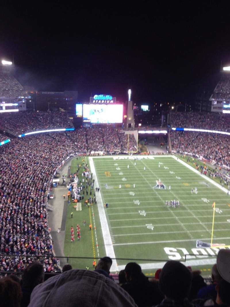 800x1070 Has an obstructed view of the scoreboard at Gillette Stadium, Phone