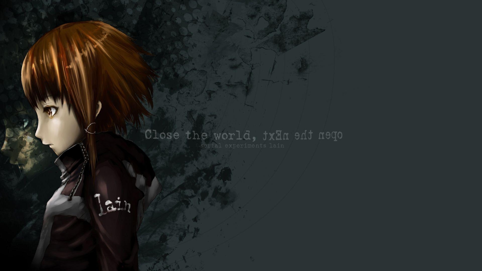 1920x1080 Serial Experiments Lain Wallpaper: close the world, open the nExt, Desktop