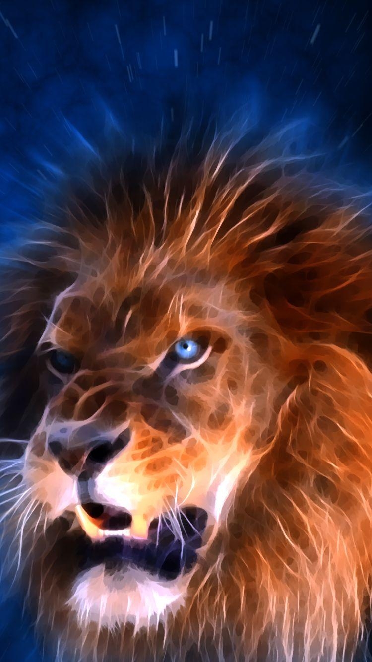 750x1340 Lion iphone wallpaper, lion roaring, lion iphone video wallpaper, Phone