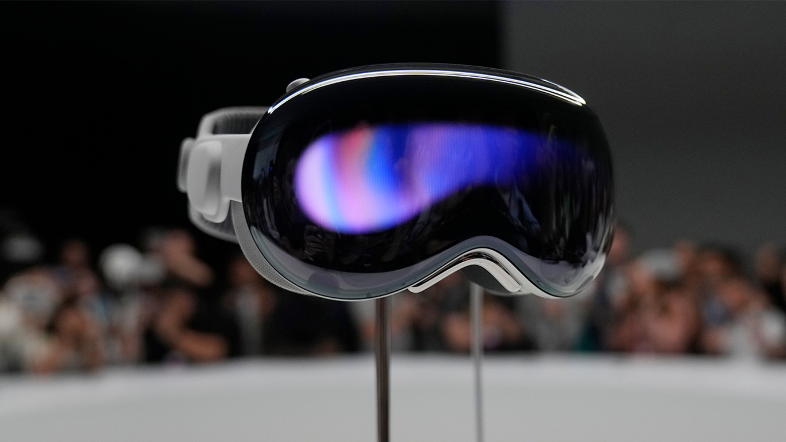 1600x900 Apple unveils sleek, $500 'Vision Pro' goggles. Will they be what VR has been looking for? New York, Desktop