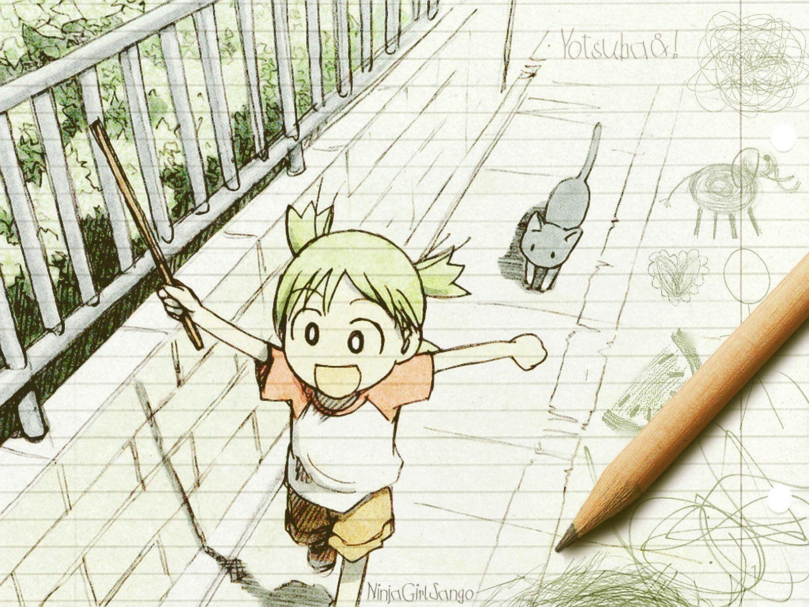 1600x1200 Koiwai Yotsuba, Wallpaper Anime Image Board, Desktop