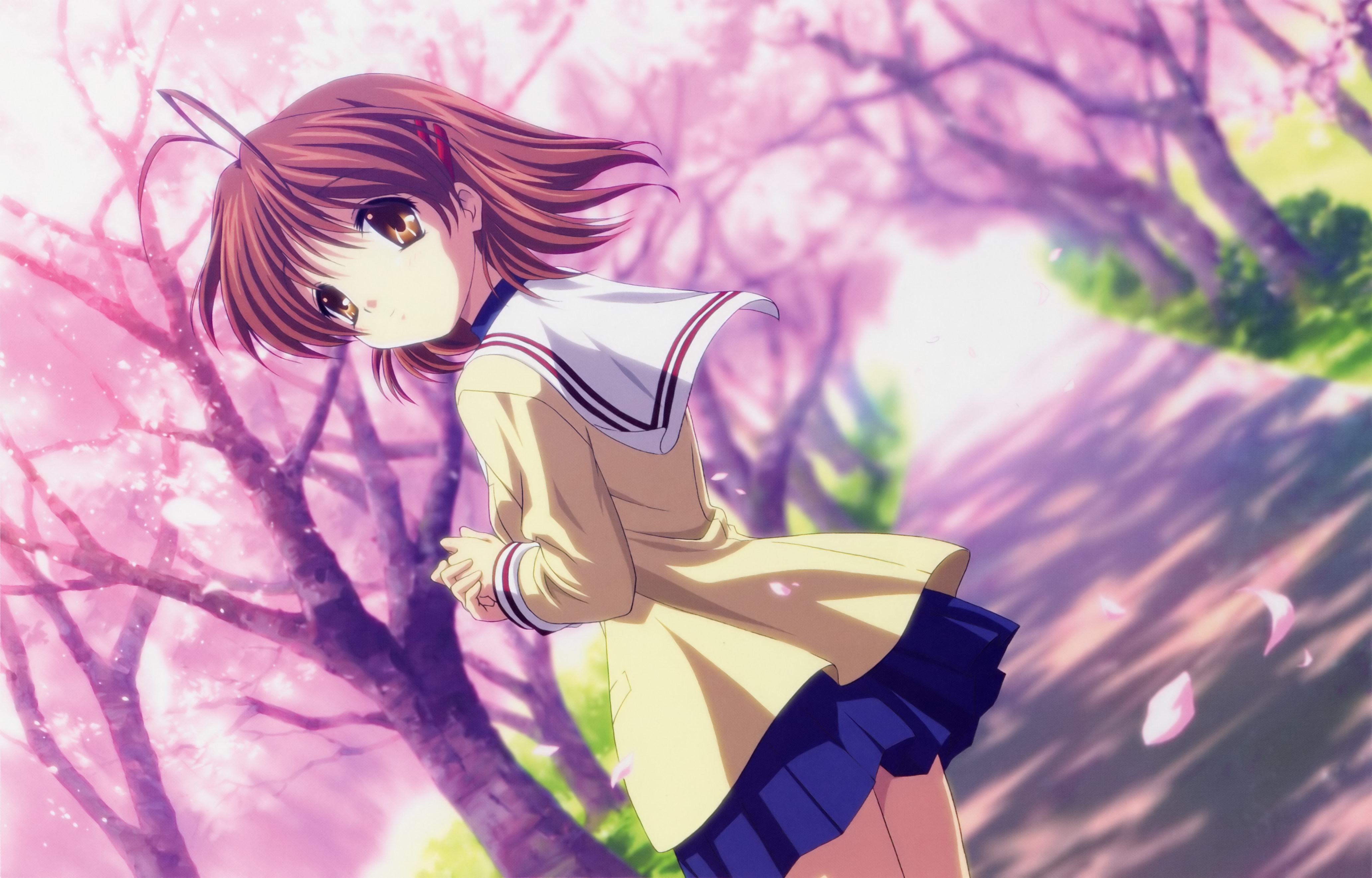 4130x2650 Furukawa Nagisa Anime Image Board, Desktop