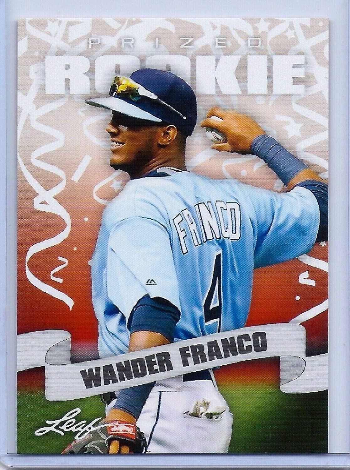 1120x1500 Amazon.com, Leaf Wander Franco 20181ST Ever Printed PRIZED Rookie Card! Tampa Bay Rays!, Sports & Outdoors, Phone