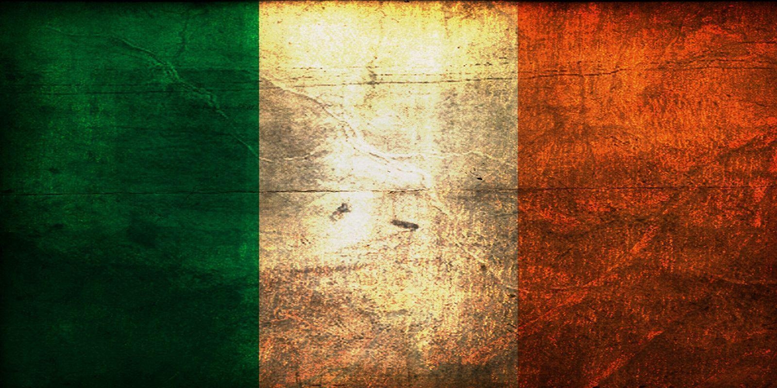 1600x800 Free Flag of Ireland Wallpaper, Free Flag of Ireland HD, Dual Screen