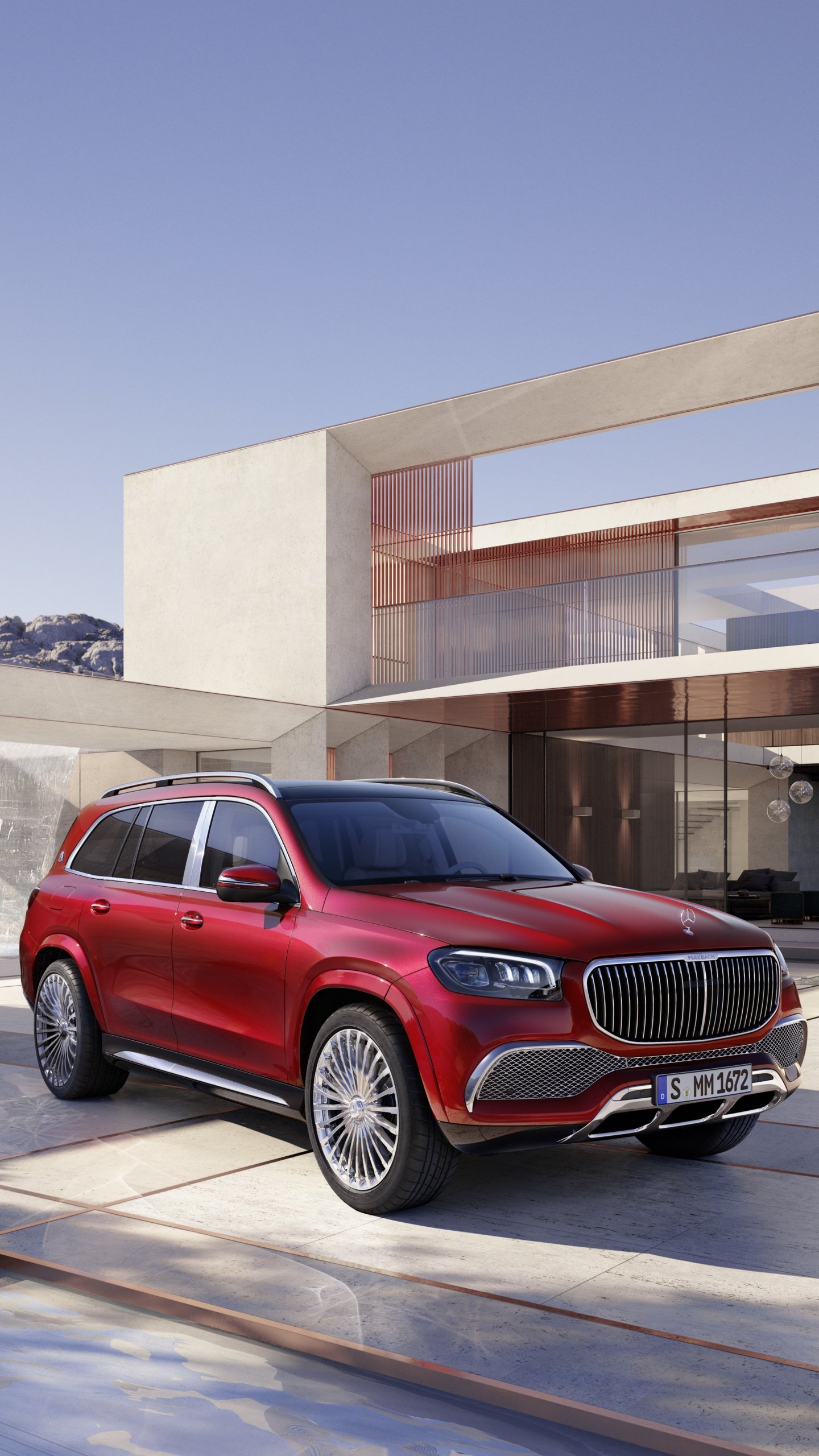 1440x2560 Vehicles Mercedes Maybach GLS 600, Phone