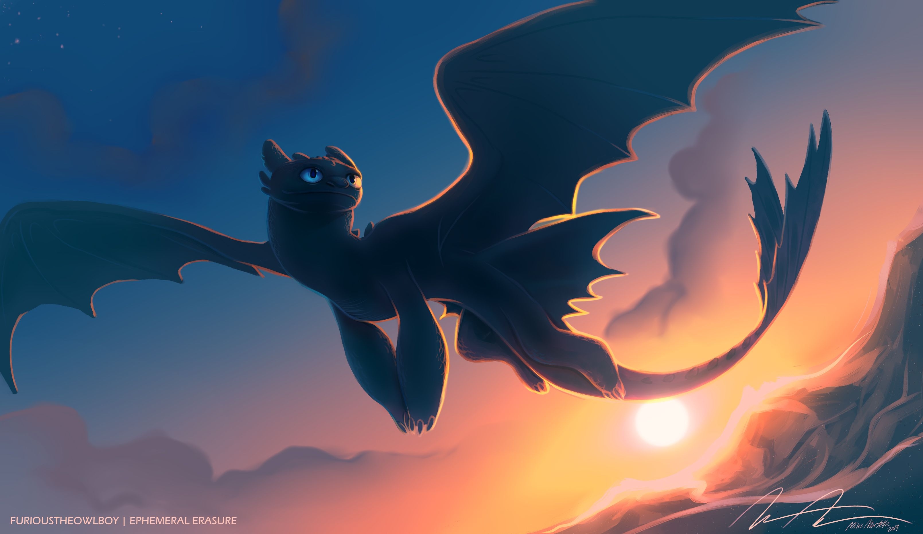 3220x1870 Night Fury Toothless 4k, HD Movies, 4k Wallpaper, Image, Desktop