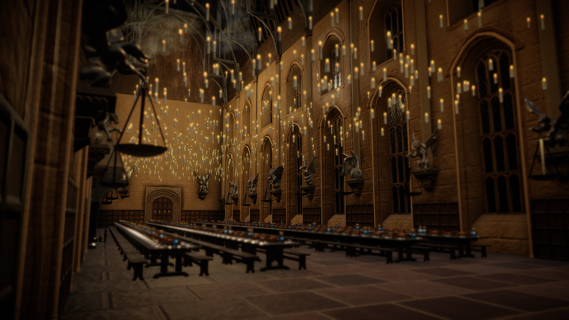 1920x1080 Harry Potter Great Hall Contest place winner, Desktop