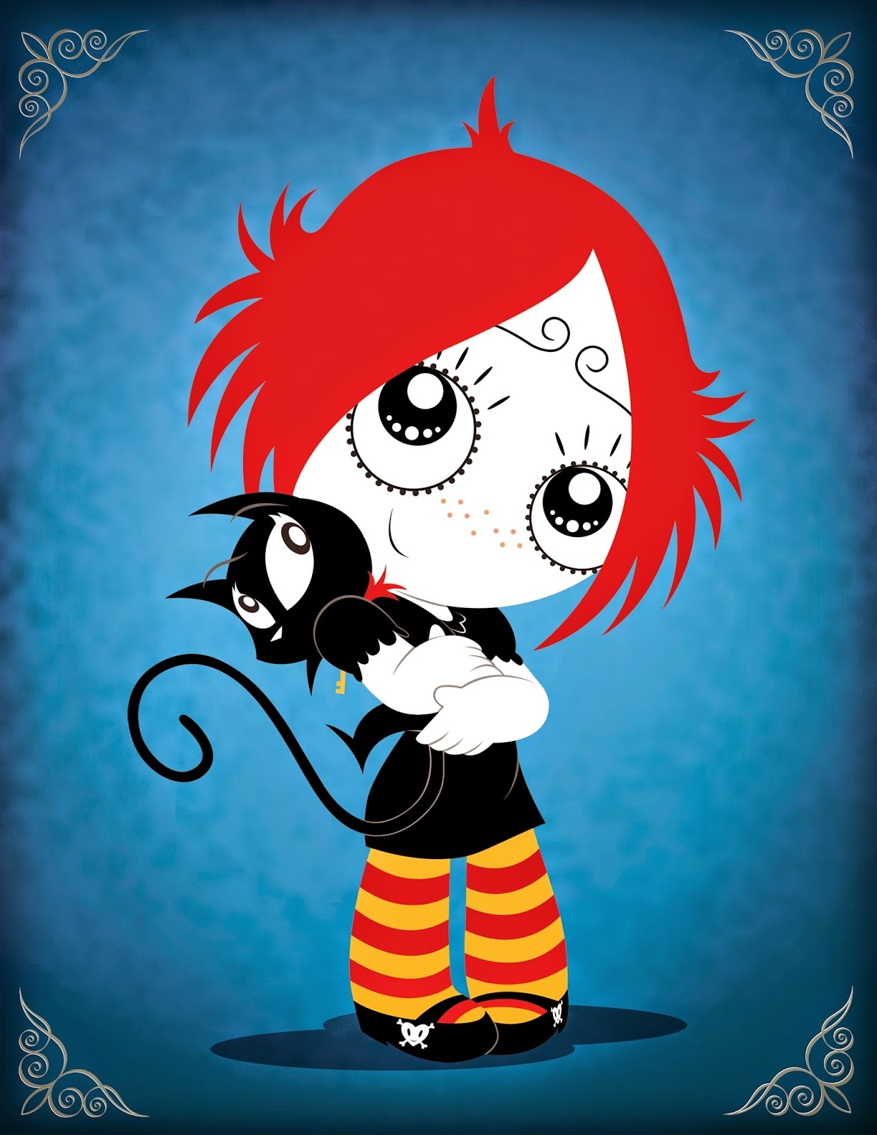 1240x1600 Ruby Gloom Animation Cartoon HD, Phone