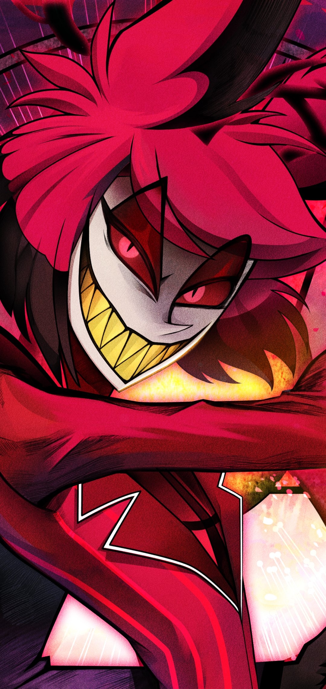 1080x2290 Hazbin Hotel iPhone Wallpaper, Phone