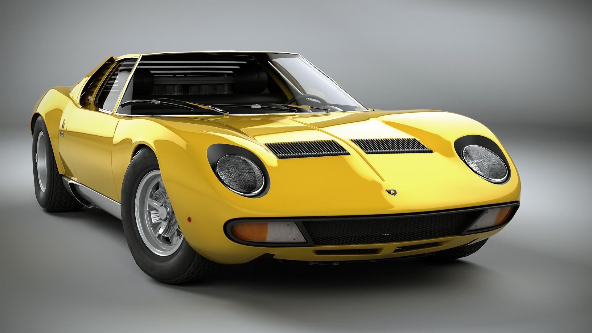 1920x1080 Yellow Lamborghini Miura Wallpaper HD Page, Desktop